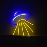 Alien spaceship Neon Sign